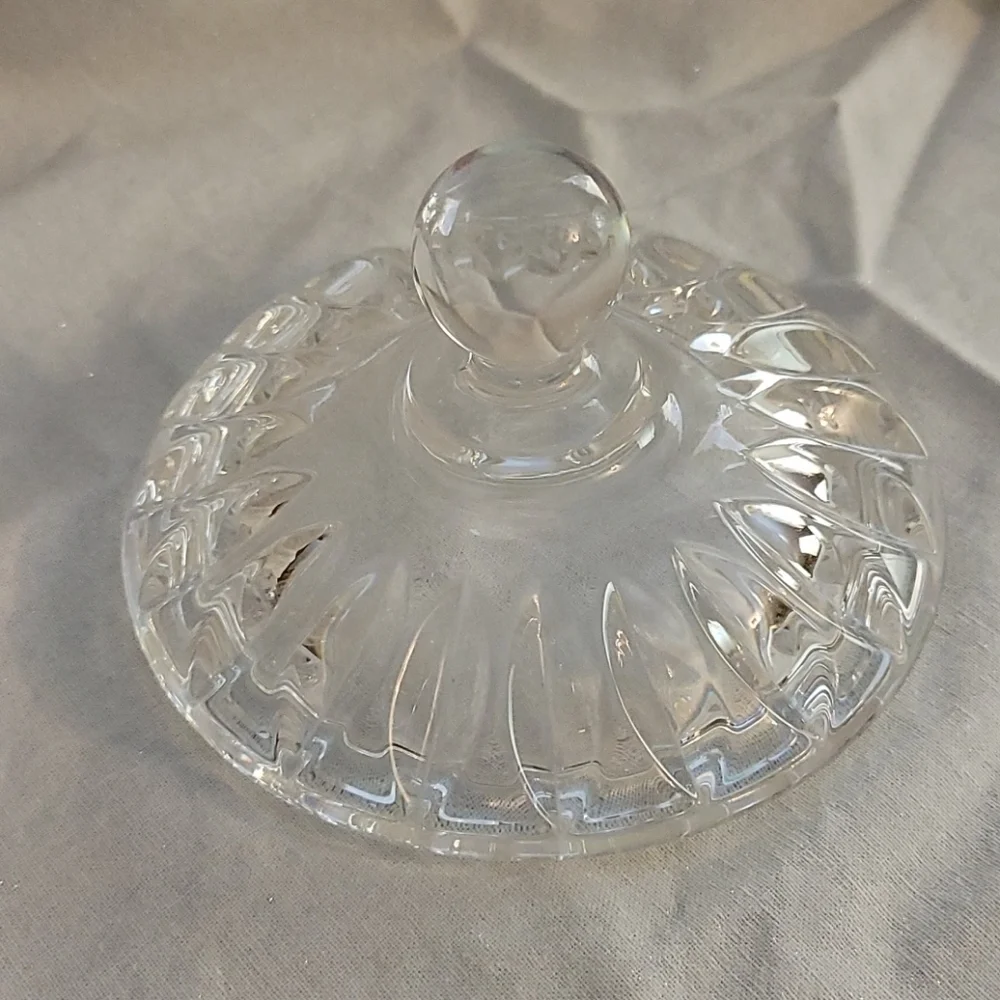 Vintage heavy glass
